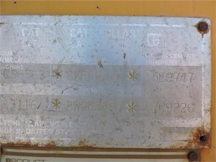 Used 1992 CATERPILLAR CS563(1SZ) - COMPACTORS