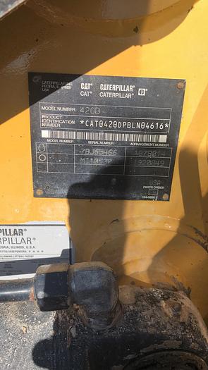 Used 2001 CATERPILLAR 420D IT - BACKHOES