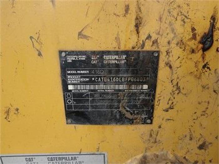 Used 2004 CATERPILLAR 416D(BFP) - BACKHOES