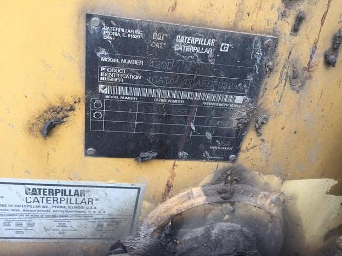 Used CATERPILLAR 420D - BACKHOES