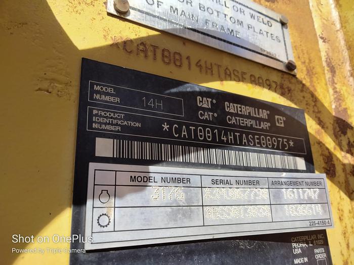 Used 2006 CATERPILLAR 14H - MOTOR GRADERS
