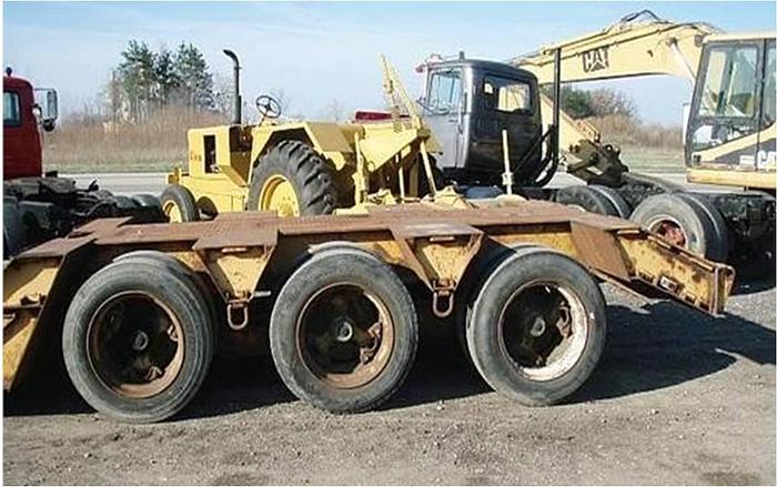 Used 1980 TRANSPORT TRI-AXLE - LOWBOYS