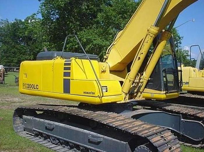 Used 2001 KOMATSU PC200LC6 - EXCAVATORS
