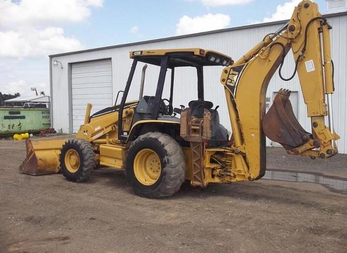 Used 2001 CATERPILLAR 420D - BACKHOES