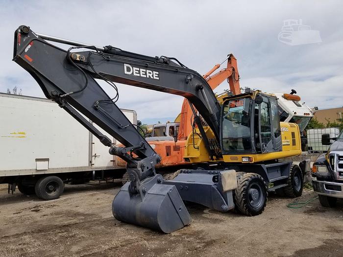 Used 2010 JOHN DEERE 190D W MONOBLOCK BM - EXCAVATORS