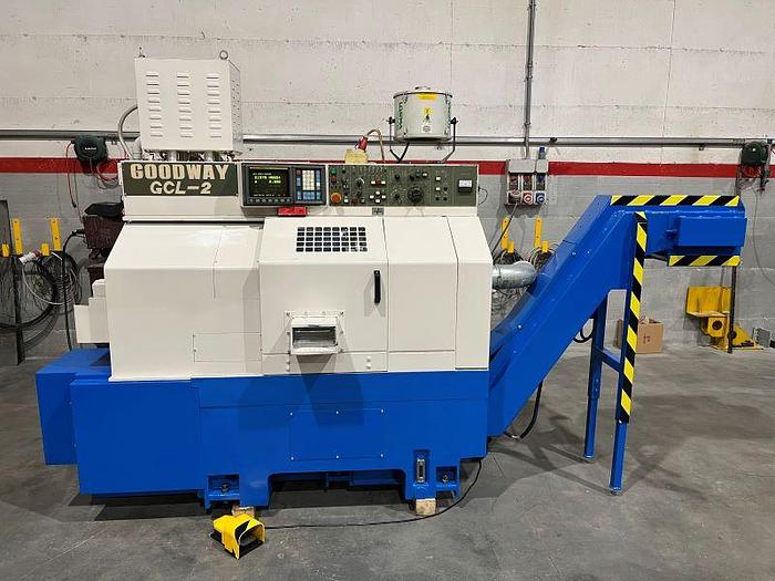 Usato TORNIO CNC GOODWAY MOD. GLC – 2 CNC FANUC