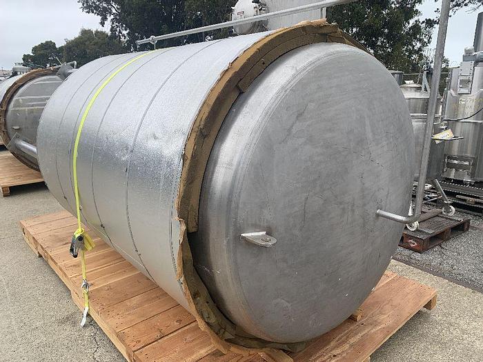 Used Tank, 1,300 Gallon, S/st, Jkt, DT/CB, Insul, A #S743885
