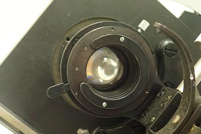 Used Vintage Bausch and Lomb 16033-443 Microscope with 3 Objectives & Condenser