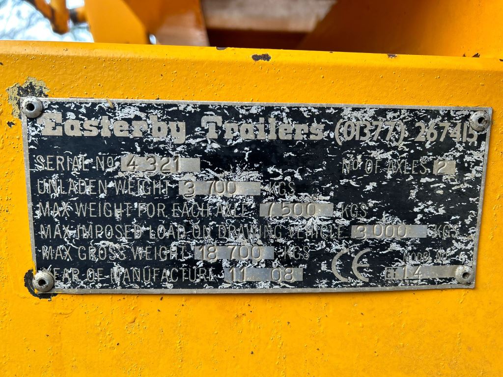 Used Easterby ET14 Trailer