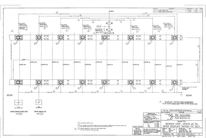 Used PAPER MACHINE COMPONENTS #24674