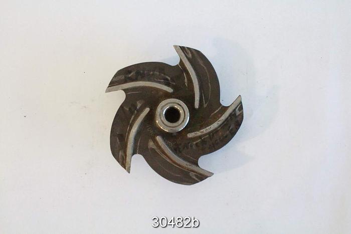 Used Goulds 3196 MT 5-Vane Impeller, 2x3x10 #30482