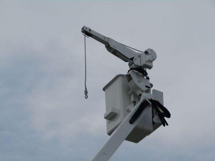 Used Versalift VST40-MH 45ft Bucket Boom on 2015 Ford F550 4x4 Utility Truck - 44904