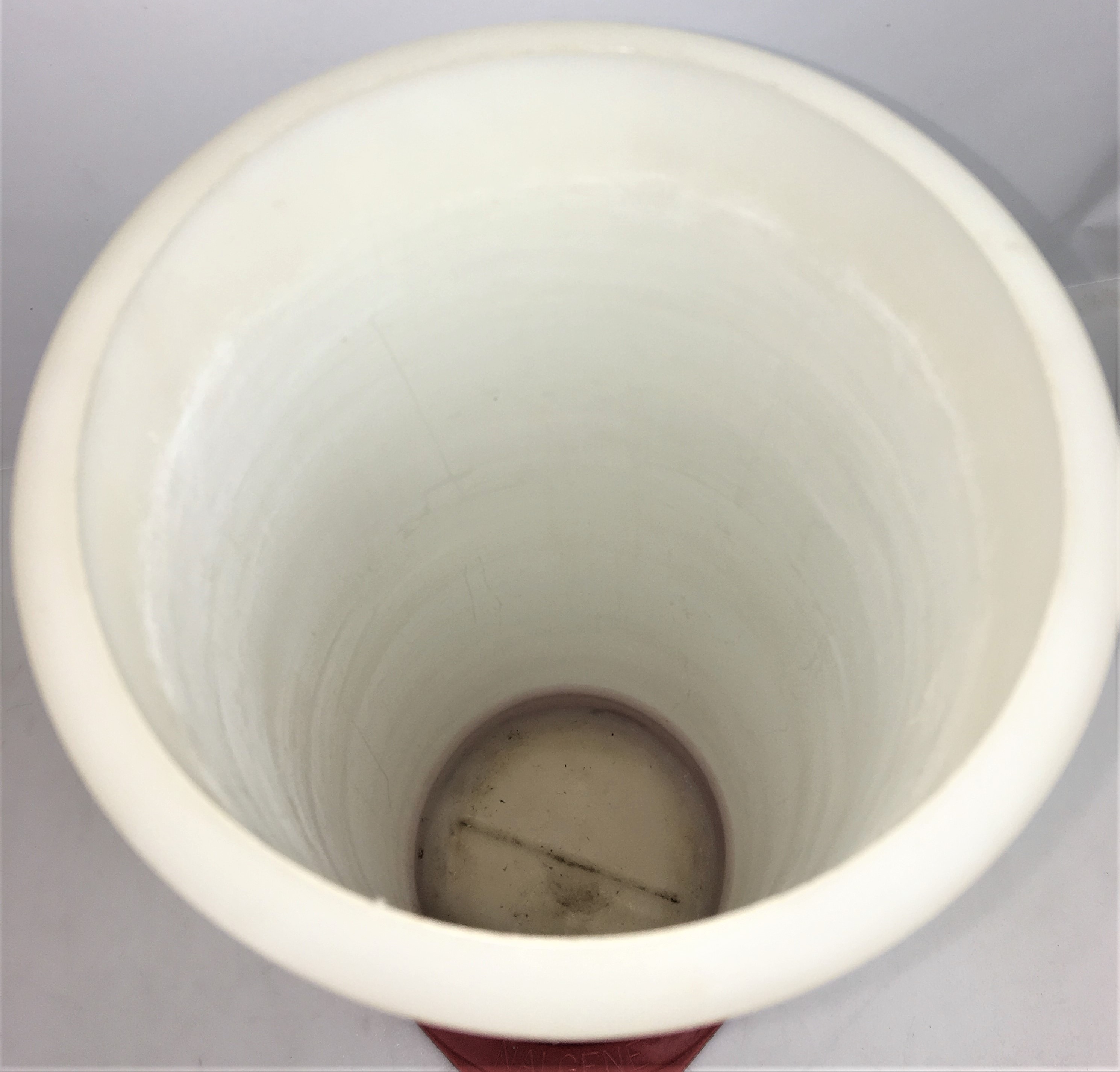 Used Nalgene 5242-0040 Pipet Cleaning Jar with Basket