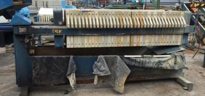 Used 10.5 CU. FT. JWI FILTER PRESS - 630 MM - C.G.R.