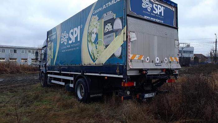 Gebruikt 2005 DAF 85 CF 340 tampoline 4x2 FULL STEEL MANUAL