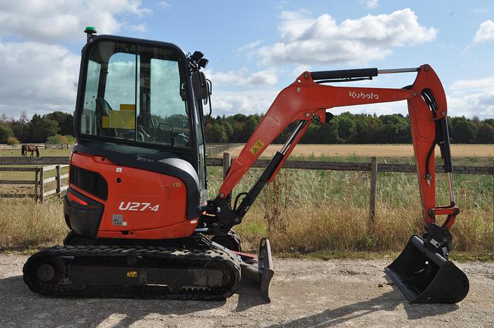 Used 2014 KUBOTA U27-4