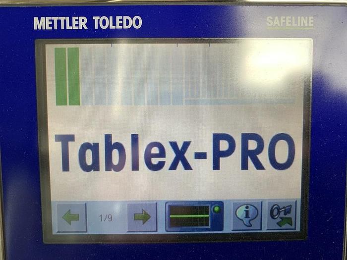 Used G 15397 D - Capsule Deduster MG2 GTS with Metal Detector SAFELINE TABLEX-PRO 76
