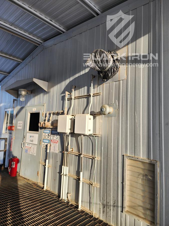 Used 1150 hp CAT G3516LE-A3 GE Gemini ES602 2-Stage Sour (1 of 2 Available)