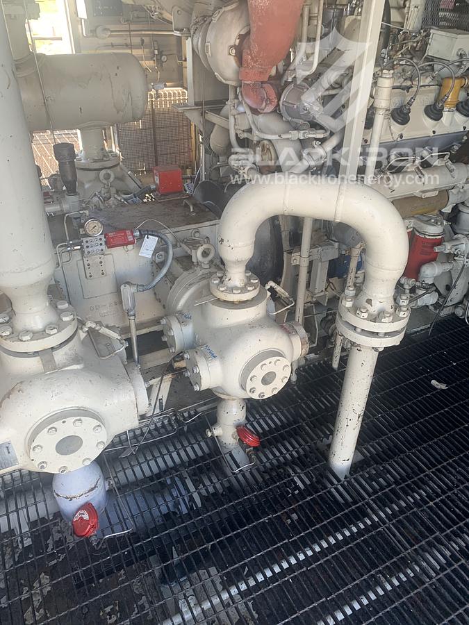 Used 400 hp Cat 3408TA Ariel JGA4 3-Stage Recip