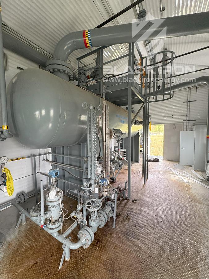 Used 54" OD X 20' S/S x 1595 psig MAWP 3-Phase (Dressed 2 Phase) Sour Inlet Seperator