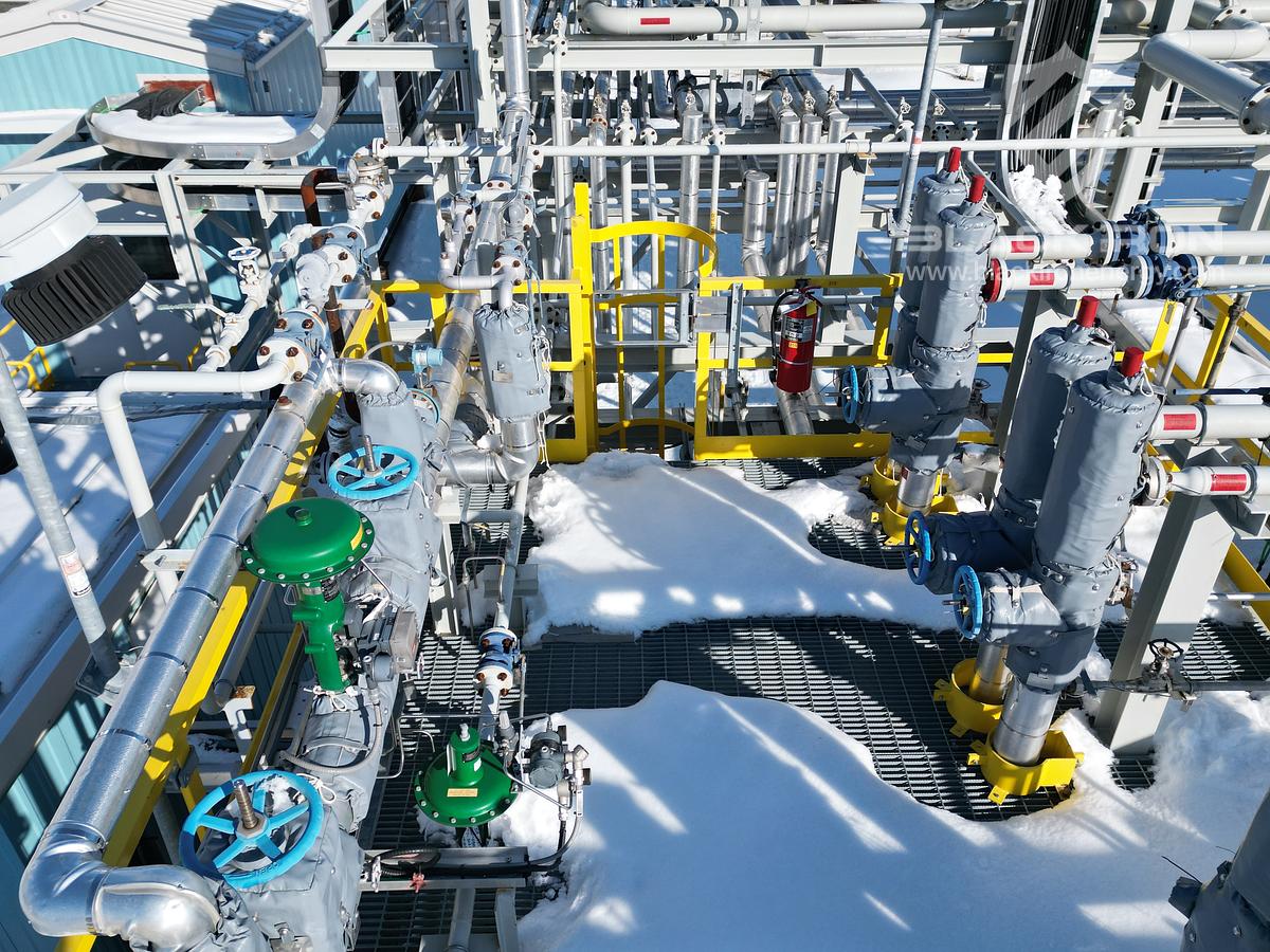 Used Crude Oil Frac Plant