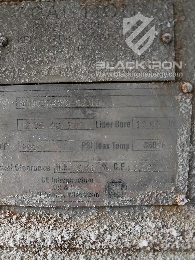 Used 1150 hp CAT G3516LE-A3 GE Gemini ES602 2-Stage Sour (1 of 2 Available)