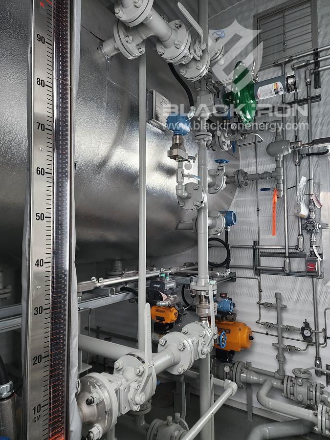 New Surplus 66" ID x 15' S/S x 50 psig Flare Knockout Drum