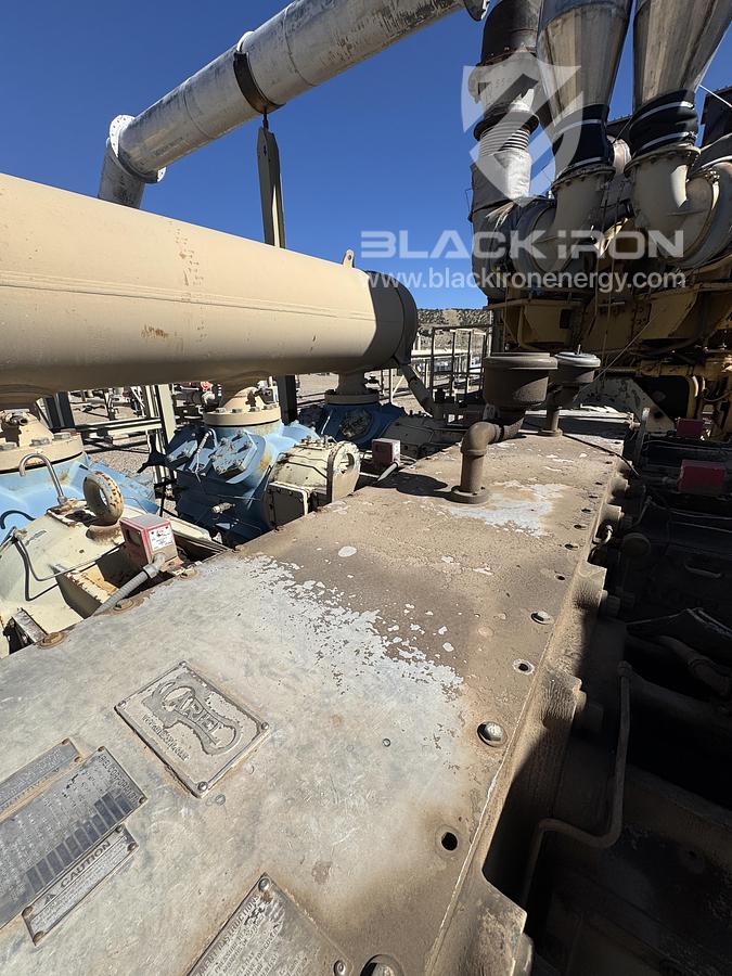 Used 3335 HP CAT 3612 Single Stage Sour JGD/6