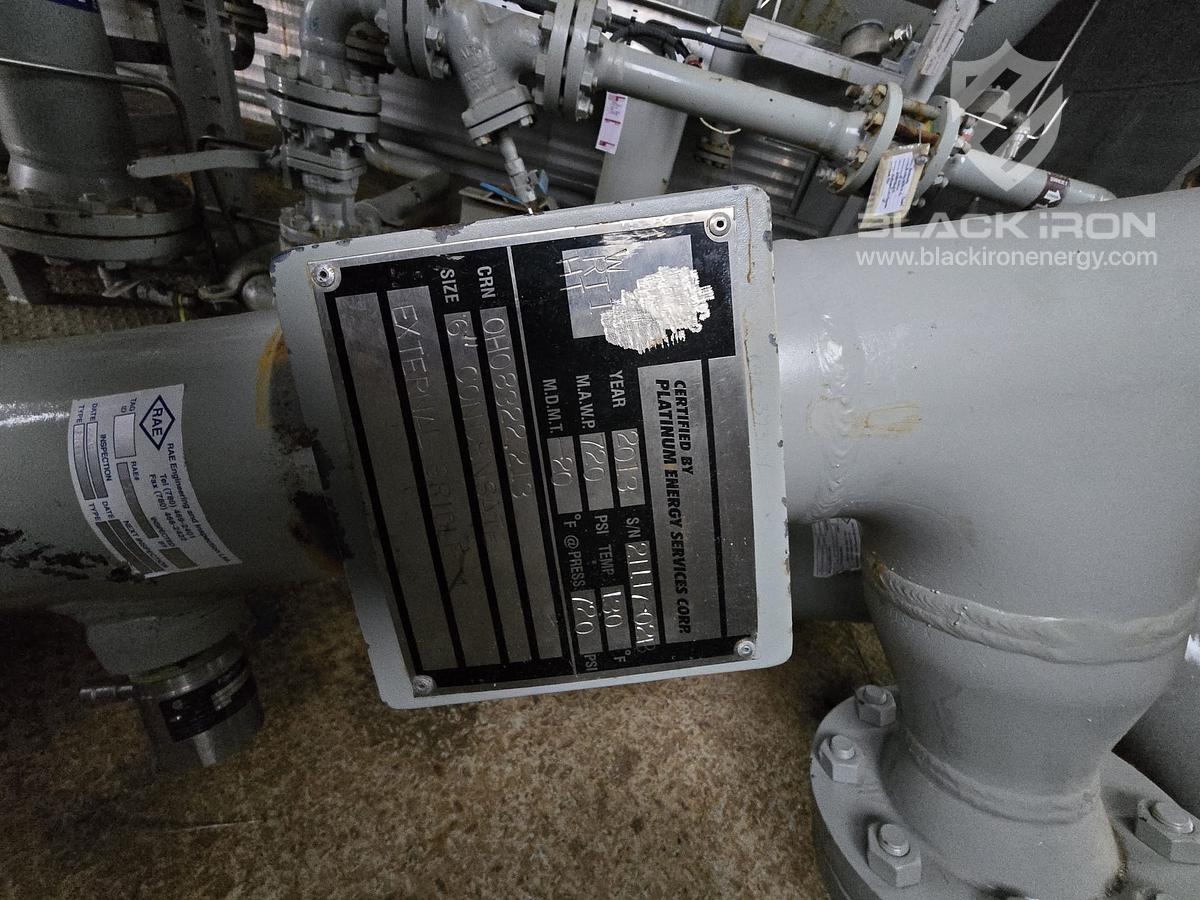 Used *72" x 20', 720 psi, Sour, Horizontal, 3 Phase