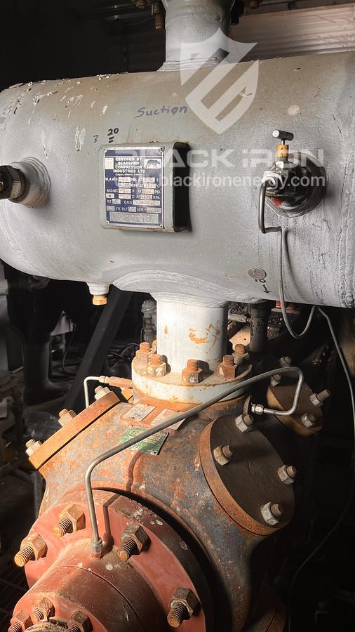 Used CAT 3408 KNOX WESTERN RECIPROCATING 2 STAGE 