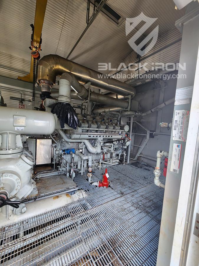 Used 1478 hp Waukesha L7042GL Ariel JGK/2 2-Stage Recip