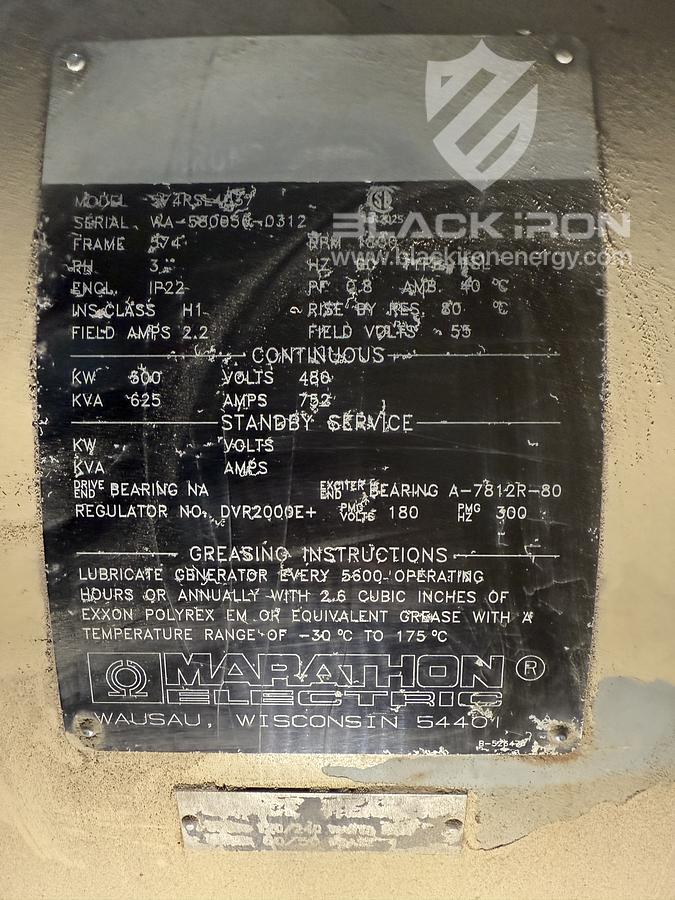 Used 500 kW Waukesha L36GSI Genset - Unit 6