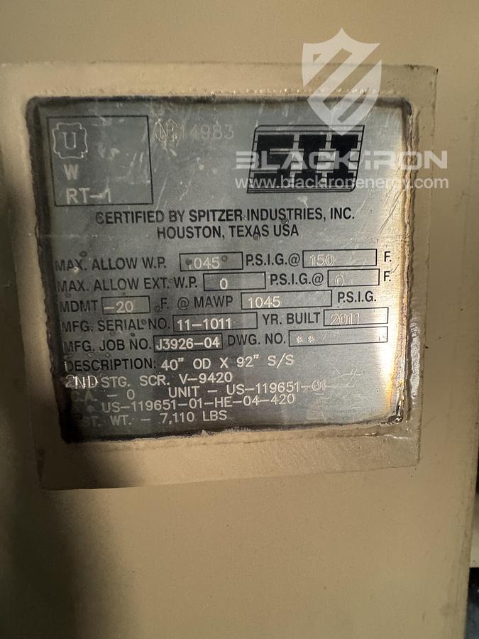 Used 7500 HP EMD, KBU/6 2 Stage Sour
