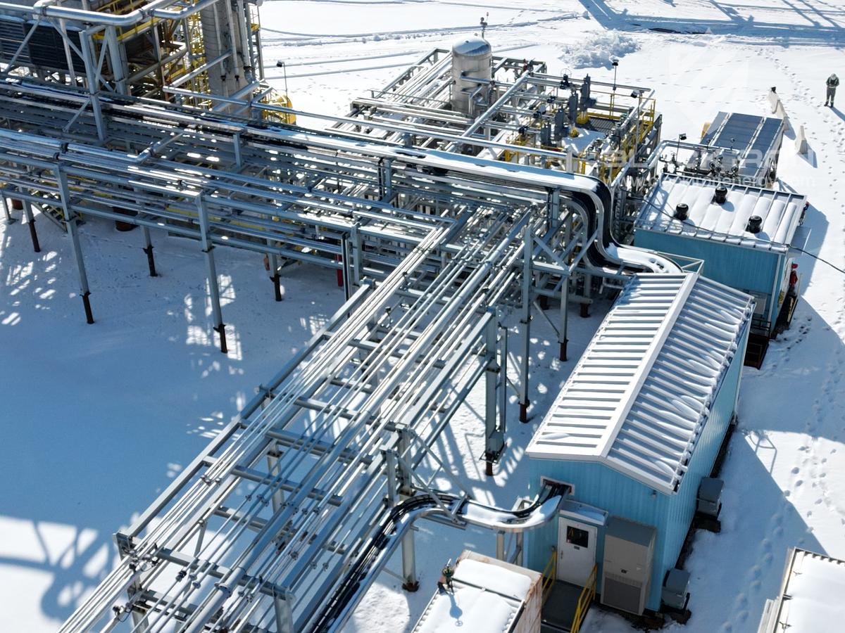 Used Crude Oil Frac Plant