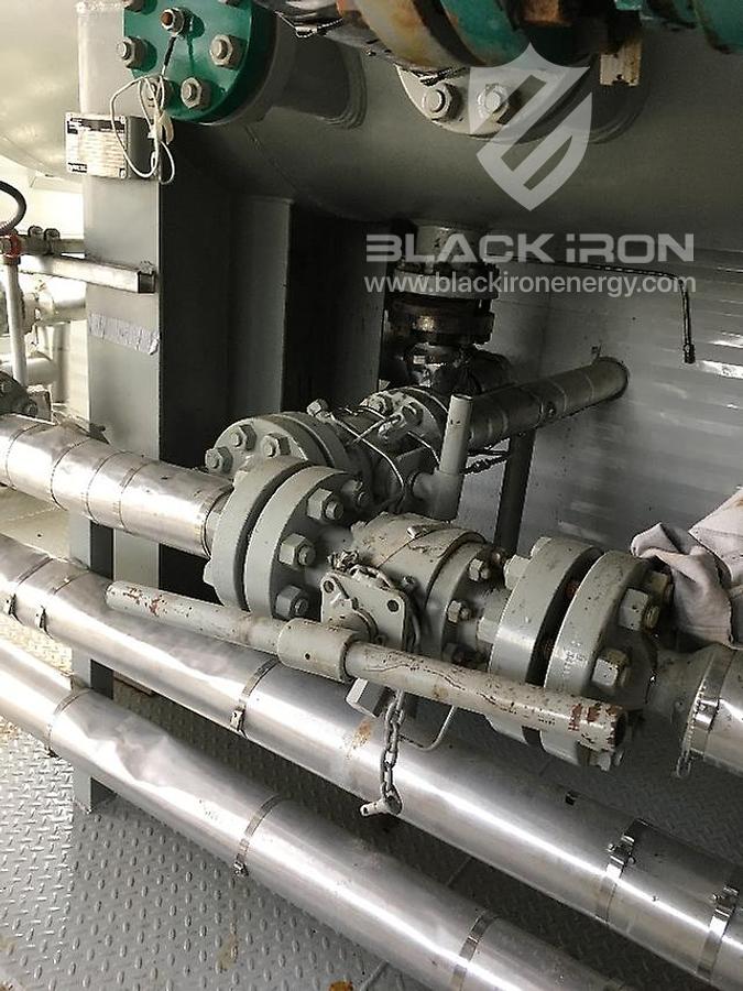 Used 48" X 16' 2127 psi Sour Horizontal 3 Phase Separator