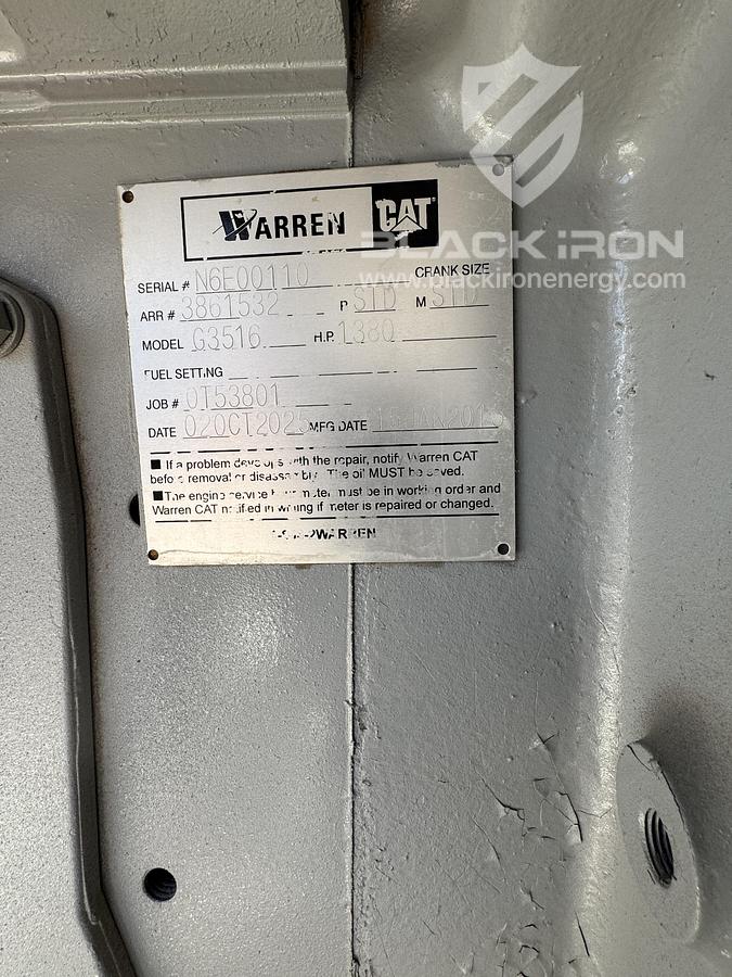 Used Cat 3516 JGT/4 3 Stage