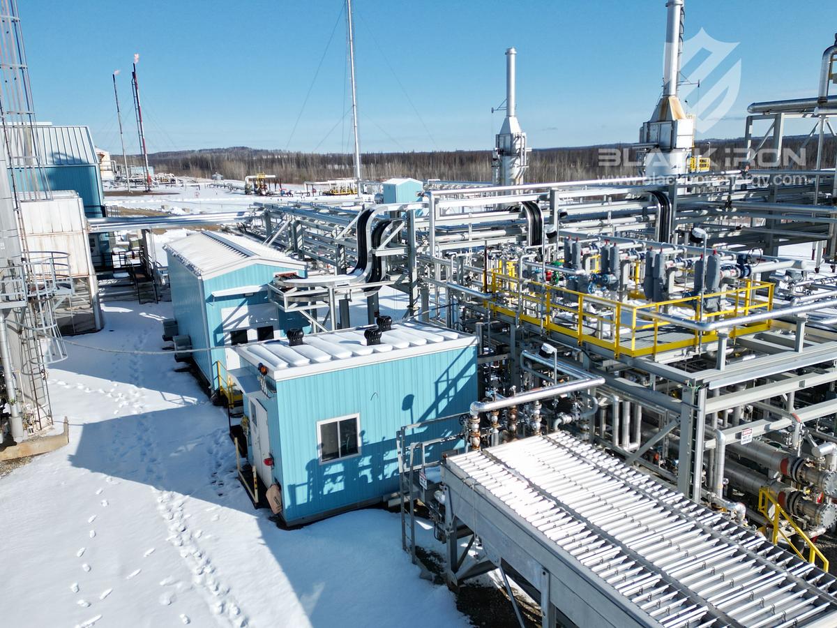 Used Crude Oil Frac Plant