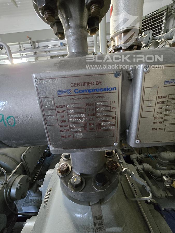 Used 169 hp Cat 3306TA Ariel JG4-4 Acid Gas Compressor
