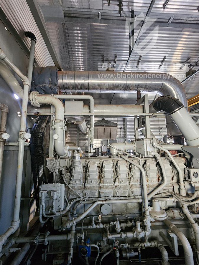 Used 1150 hp CAT G3516LE-A3 GE Gemini ES602 2-Stage Sour (1 of 2 Available)