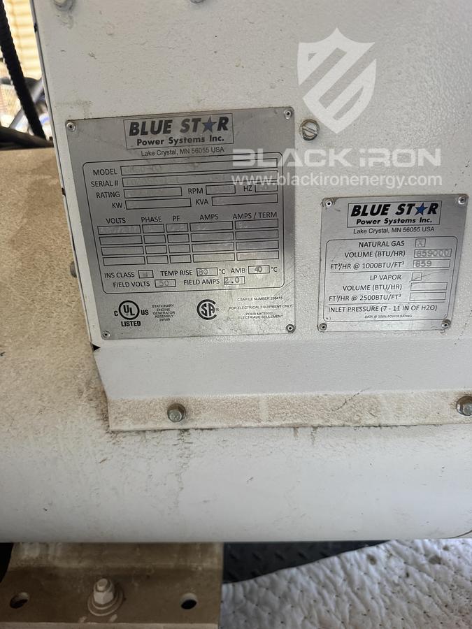 Used Dual 60 kW 5.7L GM Genset