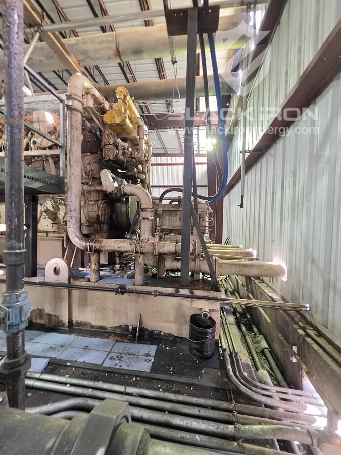 Used (2) 4890 Hp CAT 3616 JGC/6 3 Stage Sweet