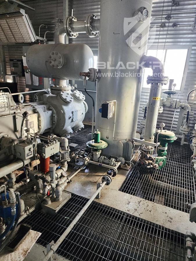 Used 1150 hp CAT G3516LE-A3 GE Gemini ES602 2-Stage Sour (1 of 2 Available)