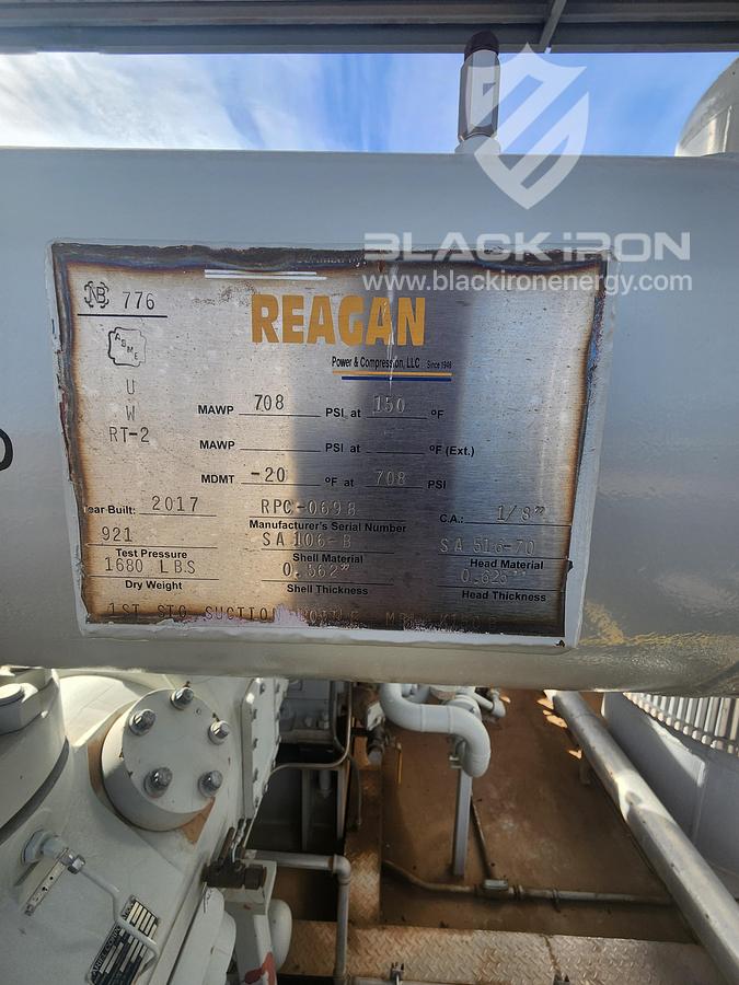 Used 2250 HP Waukesha P9394GSI Ariel JGD/4 Single-Stage Recip (4 Available)