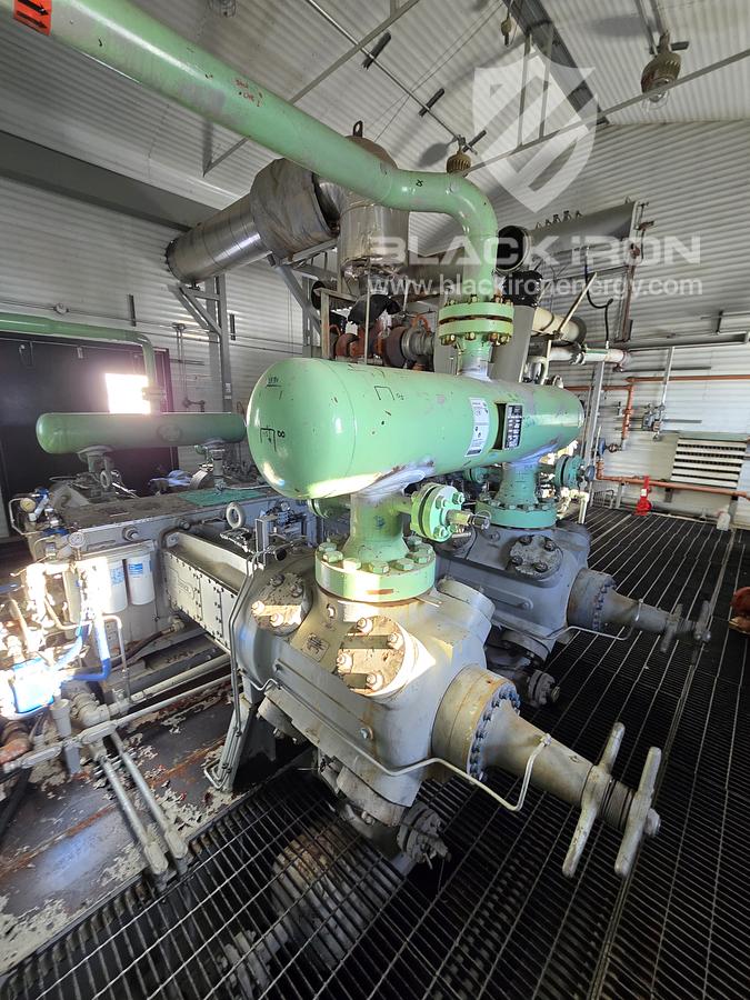 Used 1480 hp Waukesha L7042GSI Ariel JGK/4 2-Stage Sour Recip