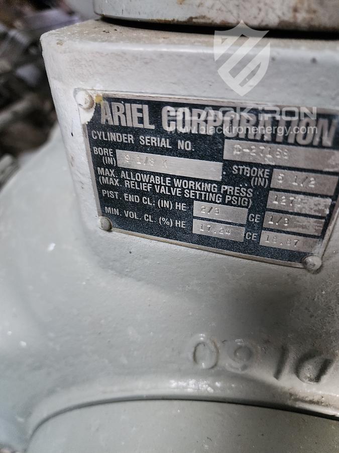 Used Wauk 7042GSI, Ariel JGK4, Reciprocating, 3 stage sweet