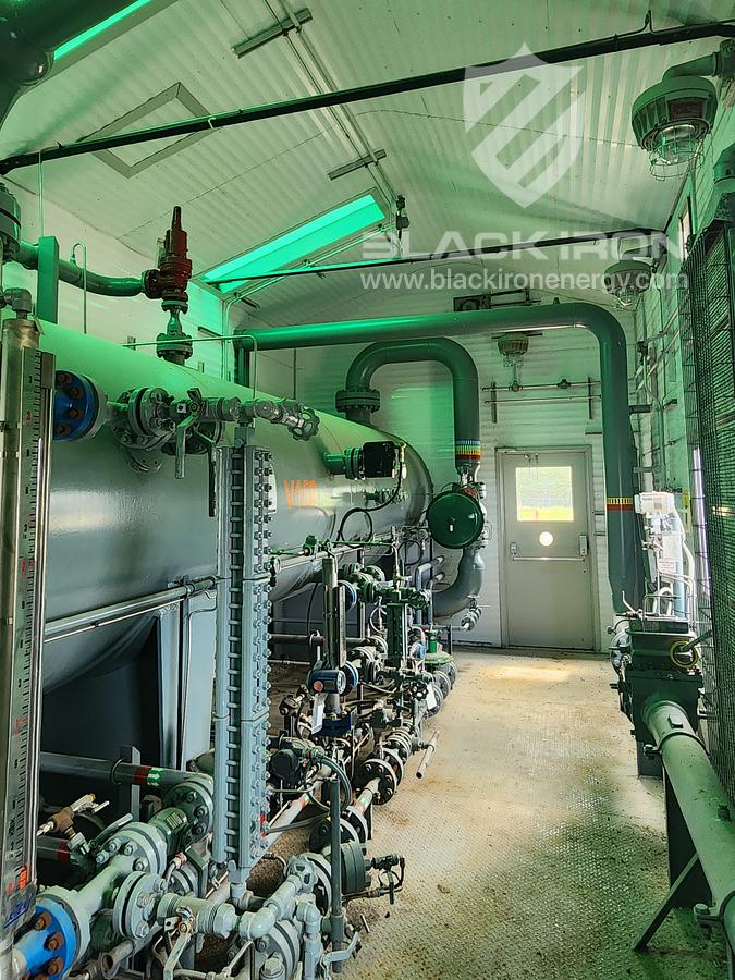 Used 60" OD x 20' S/S x 1450 psig MAWP 3-Phase Sour Separator