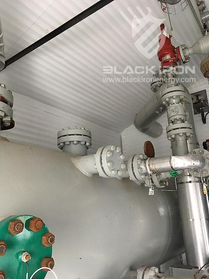 Used 48" X 16' 2127 psi Sour Horizontal 3 Phase Separator