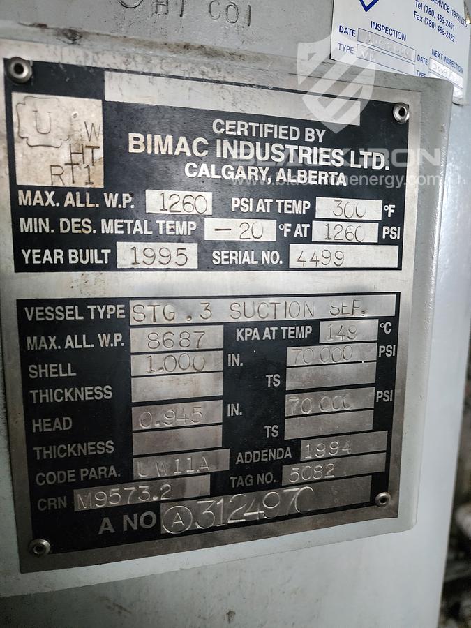 Used Wauk 7042 GSI, Ariel JGK4, Reciprocating 3Stage Sour