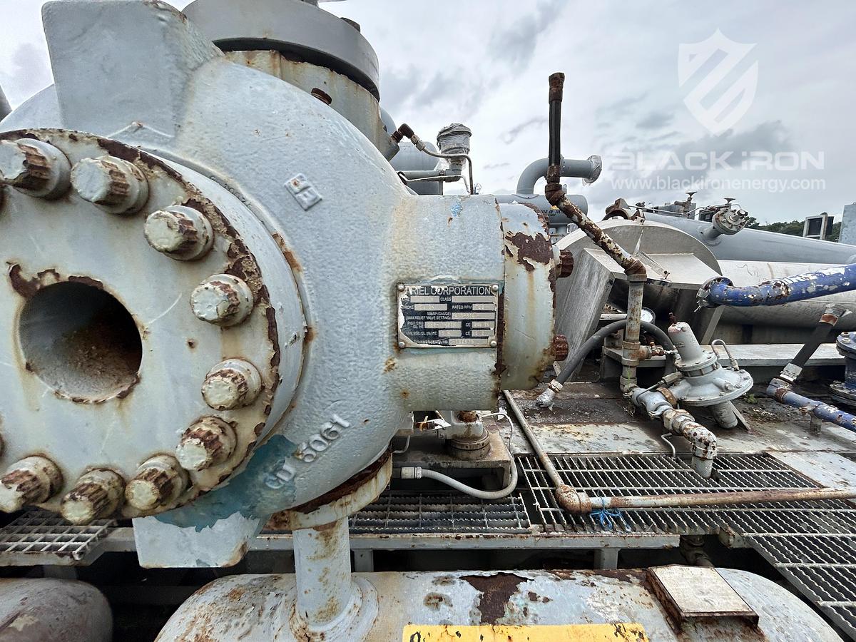 Used 2370 hp CAT 3608TA Ariel JGD/4 4-Stage Sour Recip Unit #090132