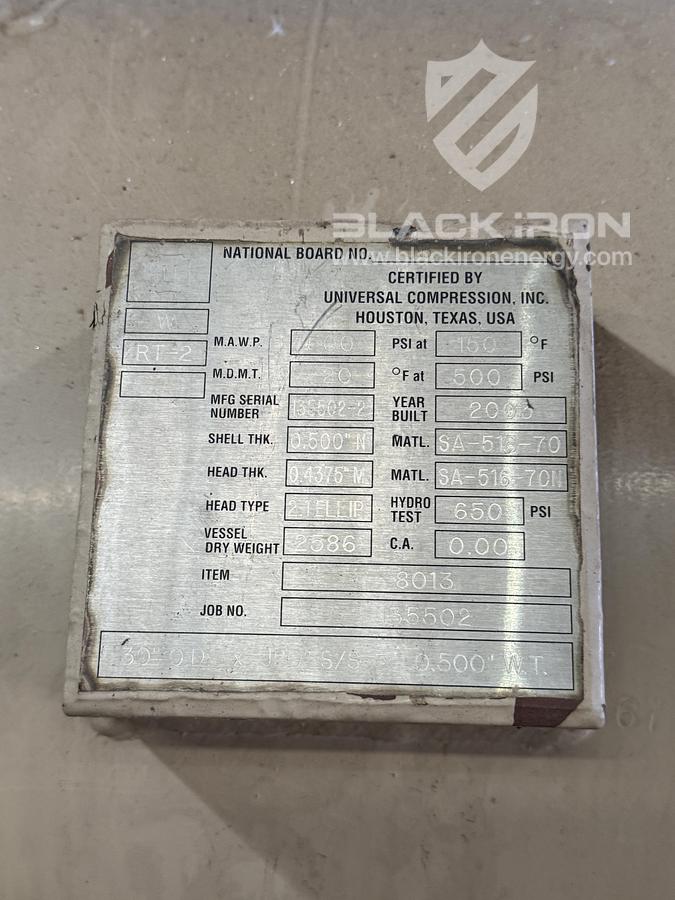 Used 4962 HP CAT 3612, JGD/6 3 Stage Sour